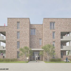 20250514 PM 6 SW Blick von Kormoranstraße Druschke Architektur